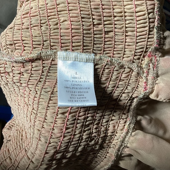 Dress Forum Colorful Floral Smocked Puff Sleeve Mini Dress - Picture 6 of 6